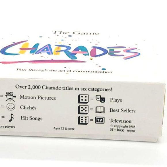 Charades : The Game / Family Board Game / Fun Thru Art of Communication - Picture 2 of 5